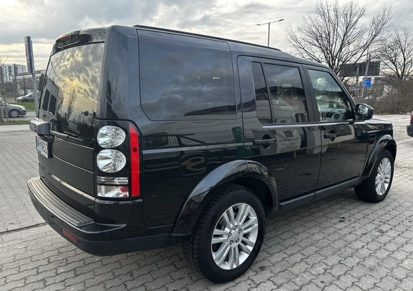 Land Rover Discovery cena 114900 przebieg: 127498, rok produkcji 2015 z Warszawa małe 326